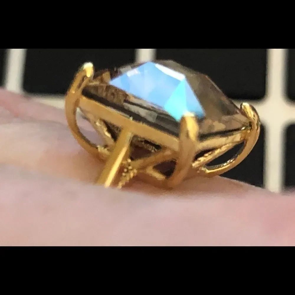 Swarovski authentic crystals Ring Gold plated